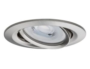 Premium Zestaw Oprawa wbudowana Coin ściemniany LED 3x6,8W 230V Żelazo Szczotkowane/Aluminium - image 2