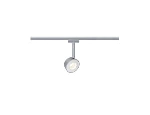 URail System Spot Pellet 1x4W Chrom Mat/Biały 230V