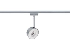 URail System Spot Pellet 1x4W Chrom Mat/Biały 230V - image 2