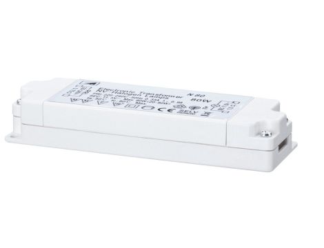 VDE transformator 20-80W 230/12V 80VA Biały - 2