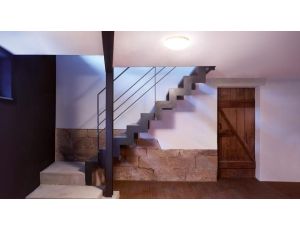 Plafoniera LED STEINEL RS 16 LED 9,5W 840lm 3000K IP44 z czujnikiem ruchu i zmierzchu HF 230V biały / szkło - image 2