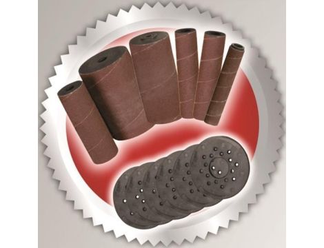 Rolka ścierna Scheppach do OSM100, K240 3 SZT.