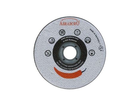 Tarcza korundowa 125 x 1.6 ABRABORO metal