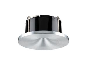 Wpuszczany adapter do lamp wiszących do średnicy montażowej 68mm i szerokości 92 mm  toczone aluminium / aluminium / tworzywo sztuzne
