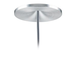 Wpuszczany adapter do lamp wiszących do średnicy montażowej 68mm i szerokości 92 mm  toczone aluminium / aluminium / tworzywo sztuzne - image 2