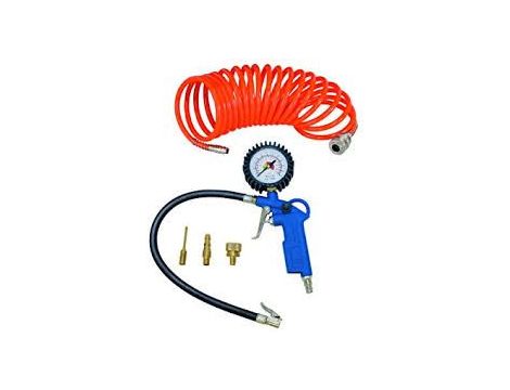 Zestaw osprzętu pneumatycznego 8-częściowy