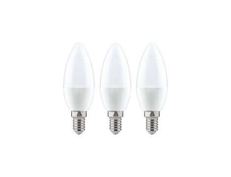 Źródło światła LED 3 szt. Świeca 4W E14 230V 2700K