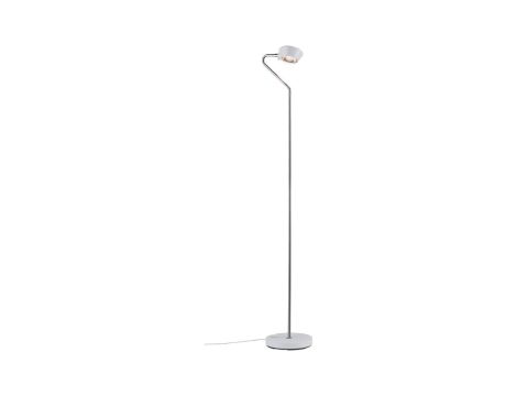 Lampa podłogowa RAMOS LED 11W DIM 2700K 230V biały matowy / chrom / metal