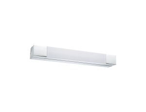Oprawa ścienna QUASAR LED nad lustro 7.5W 570lm 440mm 3000K IP44 230V chrom / biały metal