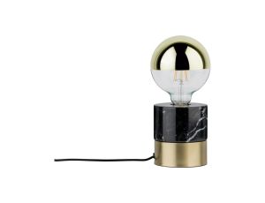 Lampa stołowa NeordicVala max.1x20W E27 230V mosiądz / czarny marmur - image 2