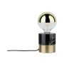 Lampa stołowa NeordicVala max.1x20W E27 230V mosiądz / czarny marmur - 3