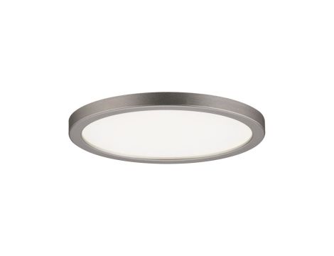 Plafoniera AREO LED DIM 6.5W 418lm 3000K okrągła 120mm IP44 230V satynowy nikiel / tworzywo sztuczne