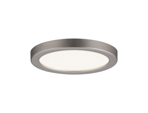 Plafoniera AREO LED 5W 390lm 3000K okrągła 230V satynowy nikiel / tworzywo sztuczne
