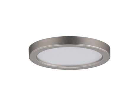 Plafoniera AREO LED 5W 390lm 3000K okrągła 230V satynowy nikiel / tworzywo sztuczne - 2