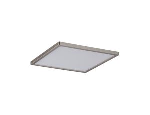 Plafoniera AREO LED 11W 770lm 3000K 180x180mm 230V satynowy nikiel / tworzywo sztuczne - image 2