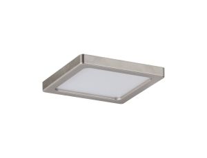 Plafoniera AREO LED 5W 390lm 3000K 80x80mm 230V satynowy nikiel / tworzywo sztuczne - image 2