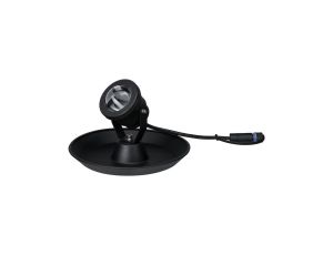 Oprawa ogrodowa Plug & Shine do oczka wodnego 2.8W 3000K IP68 24V czarny / aluminium - image 2