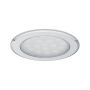 Oprawa meblowa wpuszczana punktowa LED 2x2.5W 2x180lm 65mm 3000K 230/12V chrom / aluminium / tworzywo sztuczne - 3