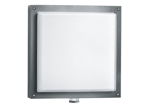 Lampa elewacyjna z czujnikiem ruchu i zmierzchu Steinel L 690 S PIR 8,5W LED700lm 3000K IP44 IK07 230V antracyt / aluminium