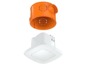 Czujnik obecności i zmierzchu Steinel IR Quattro SLIM XS DALI-2 IPD podtynkowy IP20 kwadrat biały - image 2