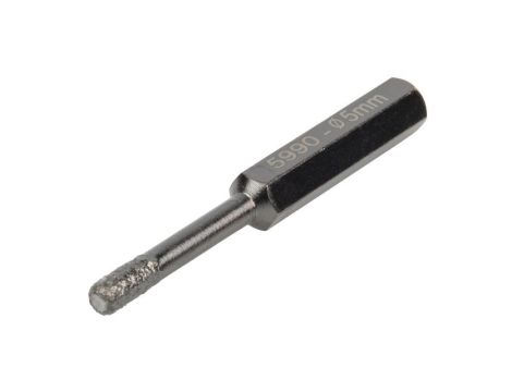 Wiertło diamentowe do płytek 5 mm Wolfcraft, z parafiną