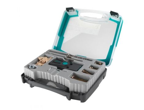 Zestaw do niewidocznych połączeń w drewnie Wolfcraft Undercover Jig Torx