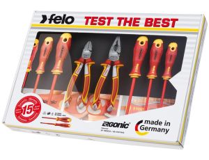 Zestaw FELO Ergonic VDE + szczypce 8 cz.