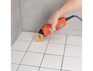 Brzeszczot segmentowy HM (powłoka z węglików spiekanych), SL Wolfcraft, O 75mm. Idealny do prac w narożnikach i przy krawędziach, np. do uszkodzonych płytek glazurniczych, Starlock