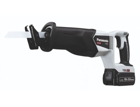 Zestaw PANASONIC Piła szablasta Lisica 18V z 2 x 18V 5.0Ah + ładowarka, z Systainer (14.4V współpracująca)