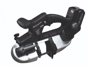 Piła taśmowa 18V Panasonic EY45A5 + Systainer + 2x 5.0Ah + ładowarka