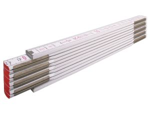 Miara składana 2m STABILA 1607 biała