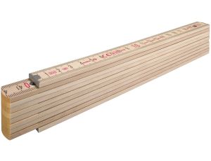 Miara składana 2m STABILA 407N buk, naturalna, sekcji 10