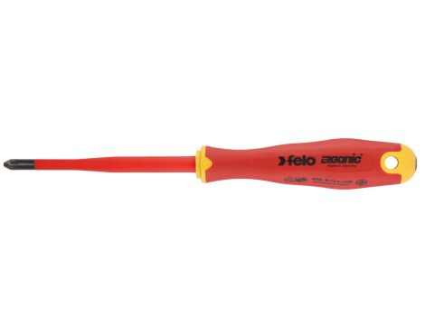 Wkrętak krzyżowy PZ 2 FELO - Ergonic VDE SLIM