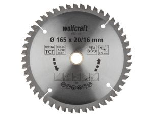 Tarcza HM do pilarek ręcznych Wolfcraft Fi 165