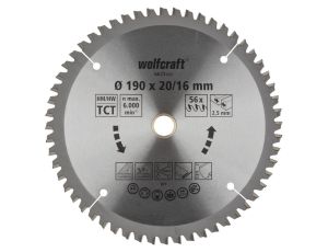 Tarcza HM do pilarek ręcznych Wolfcraft Fi 190