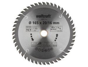 Tarcza HM do pilarek ręcznych Wolfcraft Fi 165 ( seria pomarańczowa)