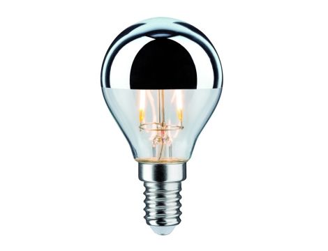 Źródło światła LED Kropla zwierciadło 2,6W 230V 220lm E14 2700K Srebrny