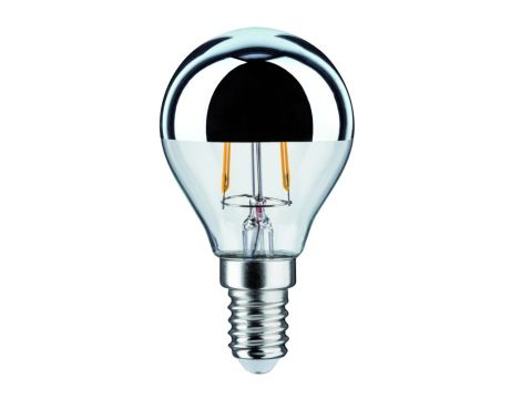 Źródło światła LED Kropla zwierciadło 2,6W 230V 220lm E14 2700K Srebrny - 2