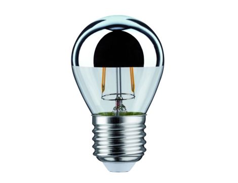 Źródło światła LED Kropla zwierciadło 2,6W 230V 200lm E27 2700K Srebrny - 2