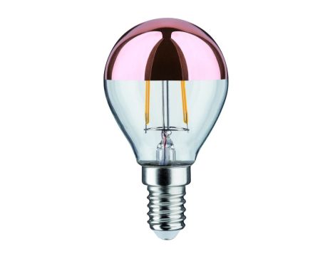 Źródło światła LED Kropla zwierciadło 2,6W 230V 250lm E14 2700K Miedziany - 2