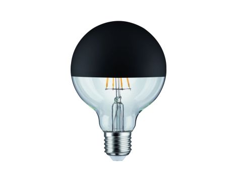 Źródło światła LED G95 zwierciadło 6W 230V 520lm E27 2700K Czarny Mat ściemniany - 2