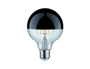 Źródło światła LED G95 zwierciadło 6W 230V 520lm E27 2700K Czarny Chrom ściemniany - image 2