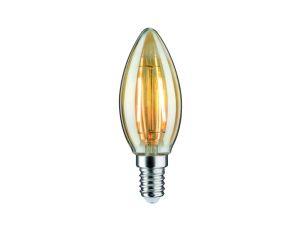 Źródło światła LED Świeca 4,7W 230V 430lm E14 2500K Złoty