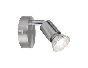 Oprawa ścienno-sufitowa CAROLINA GU10 max. 1x10W 230V nikiel mat / metal - image 2