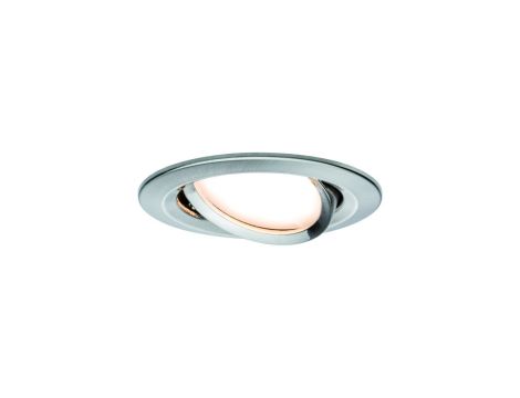 Oprawa do wbudowania NOVA PLUS COIN LED DIM SH Zigbee wychylna zestaw 3x7W 470lm 51mm  2700K 230V żelazo szczotkowane - 2