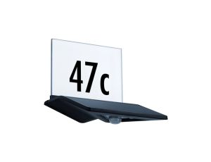 Oprawa elewacyjna YOKO LED numer domu 3000K 42lm + czujnik zmierzchu IP44 antracyt - image 2