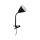 Lampa z klipsem VITIS E14 max. 20W elastyczne ramię +przełącznik 230V czarny / metal / tworzywo sztuczne