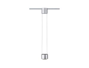 URail Zwis Aldan 1x12W 230V Metal/Tworzywo sztuczne ściemniany