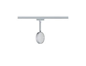 URail System Spot Discus 1x5W ściemniany Chrom 230V Metal/Tworzywo sztuczne - image 2