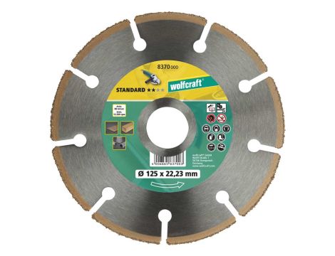 Tarcza tnąca HM fi125x22,23 Wolfcraft